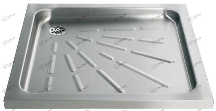Saniline Поддон квадратный нескользящий из нержавеющей стали sun-id-1420045