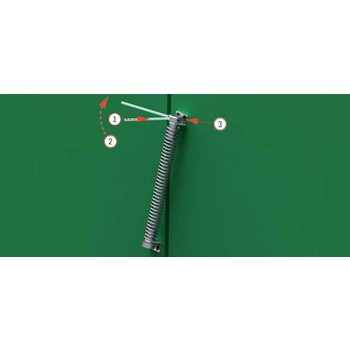 IBFM art.89 пружина дверная LK01-211