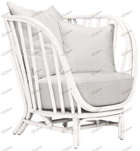 JANUS et Cie Кресло из ротанга с подлокотниками Kyoto sun-id-1432578