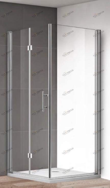 Душевой уголок CEZARES ECO-O-ASH-1-90/80-C-Cr
