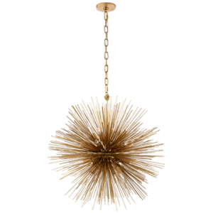 LAAR0643 Средняя круглая люстра в позолоте ijlbrown