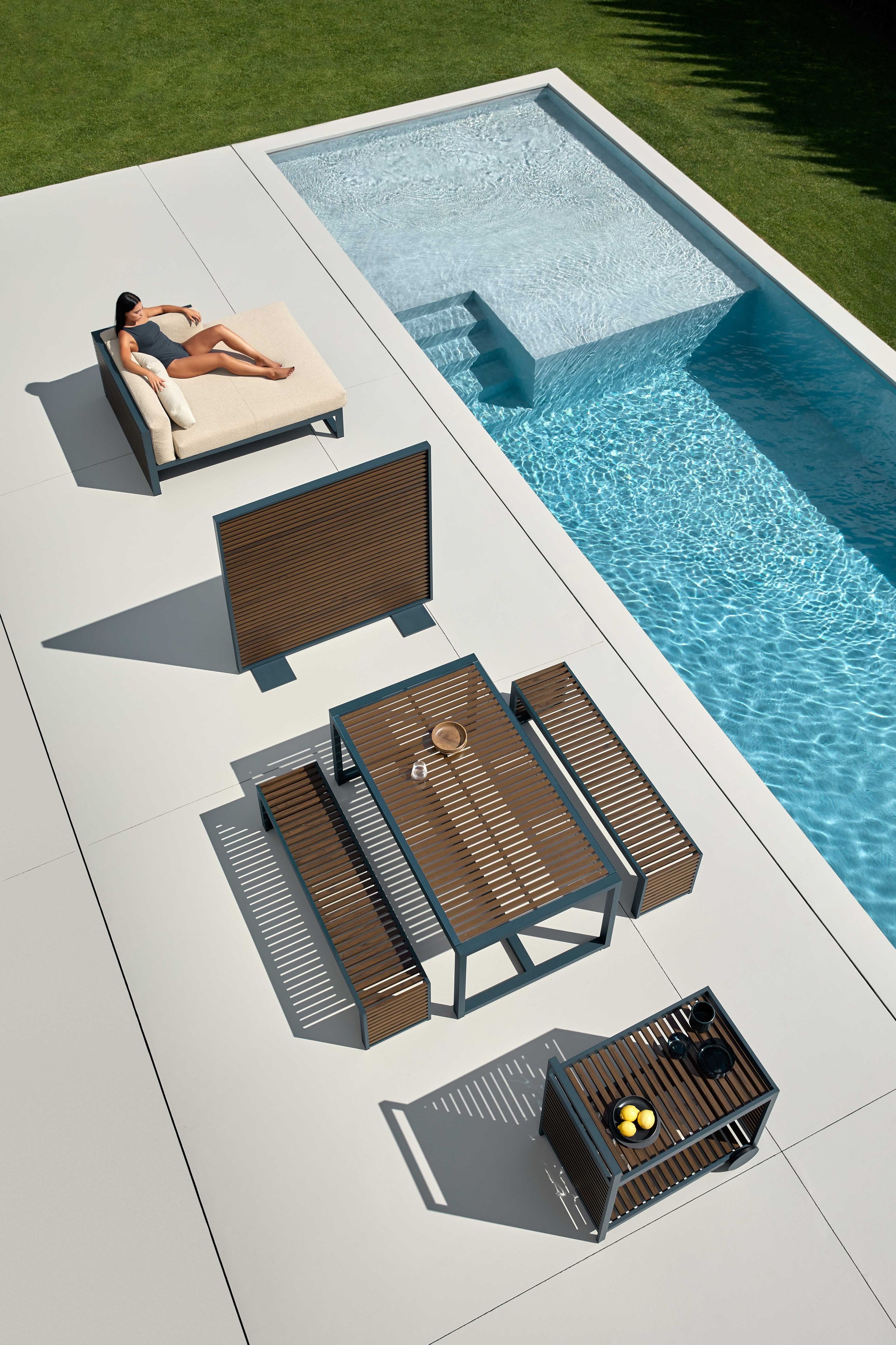 Термокрытая алюминиевая и деревянная перегородка GANDIABLASCO Celosías ARCH-00063177 - Вид №21