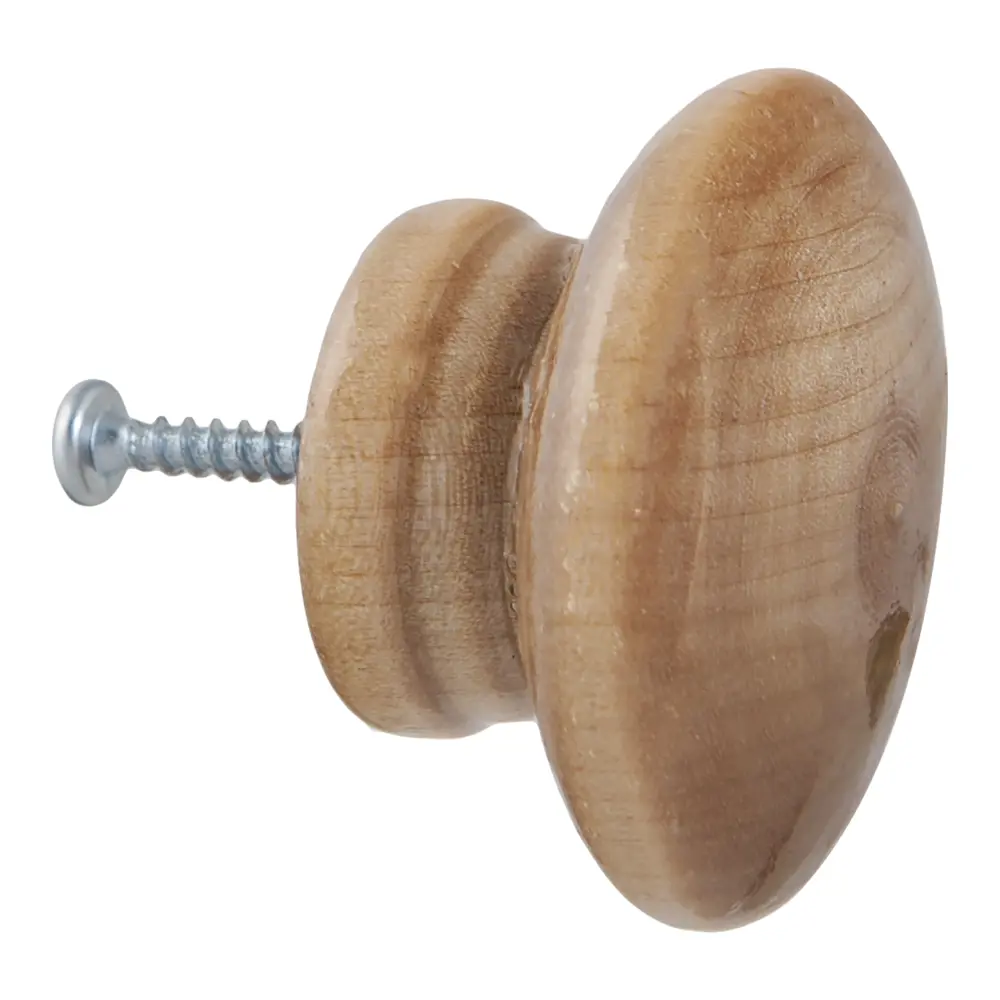 Мебельная ручка-кнопка Element 1 дерево цвет дерево STLM-2083930 - Вид №1