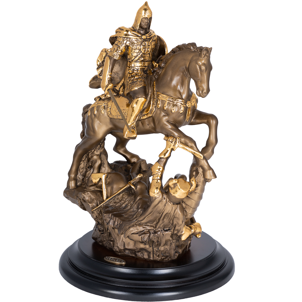 23077 Статуэтка Александр Невский Бронза BOGACHO 4627138152355 - Вид №2
