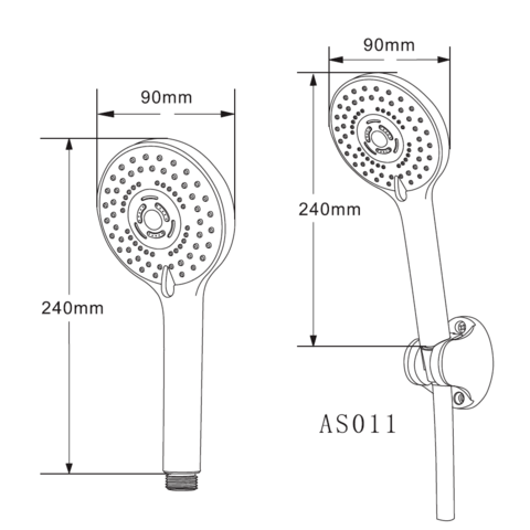Orange OAS011 Душевой набор хром sun-id-1517250 - Вид №6