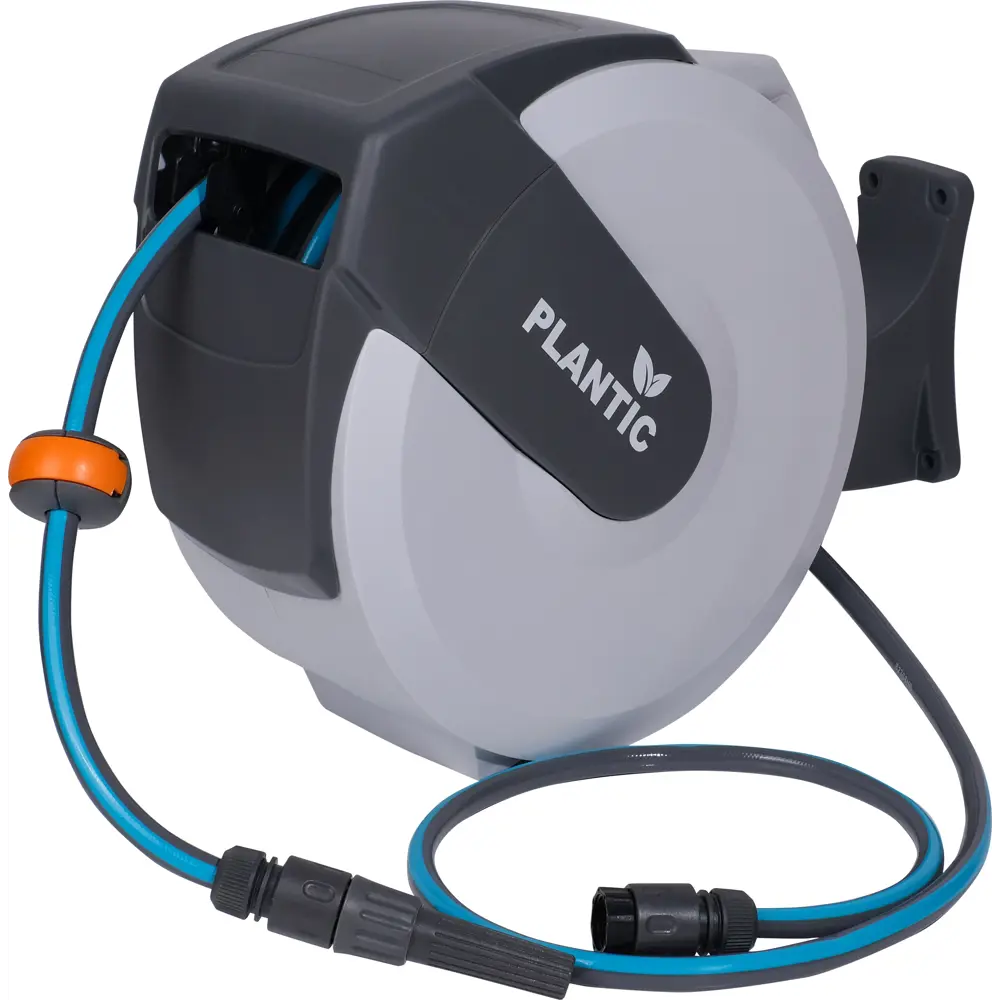 Автоматическая катушка Plantic для шланга 25 м с настенным креплением 89370829 STLM-0954301