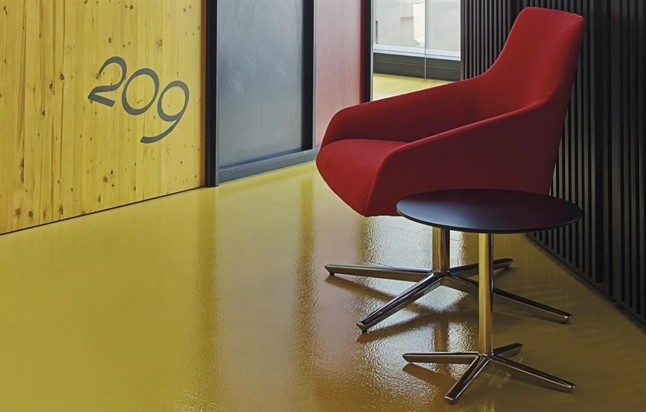 Мраморный низкий круглый журнальный столик Andreu World QUATTRO OCCASIONAL MARBLE ROUND ARCH-00045618 - Вид №1