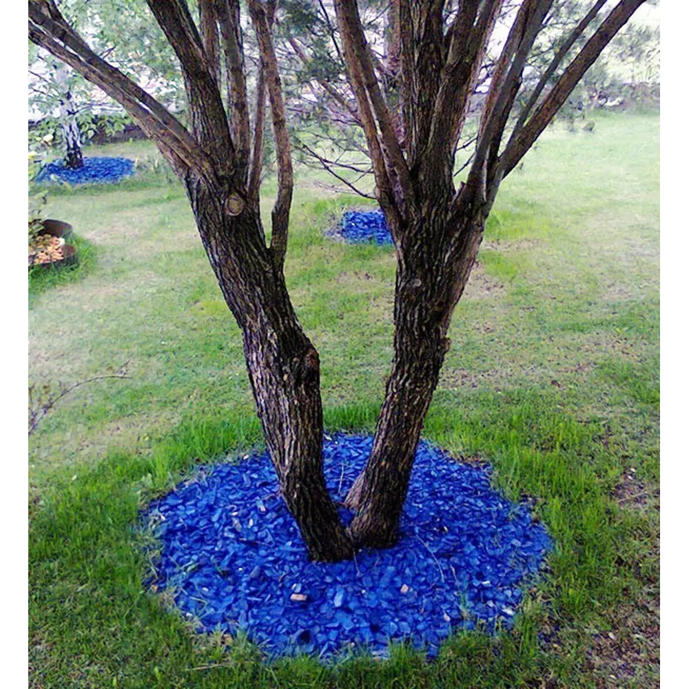 Santreyd Декоративная щепа синяя для ландшафтного дизайна 50 л 87655104 STLM-1330989 - Вид №4