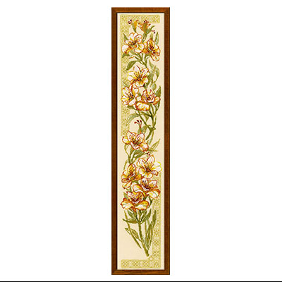 0939 Набор для вышивания Альстромерии 20 х 92 см RIOLIS Сотвори Сама 
