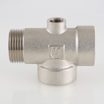 VTr.600.N.06080 Пятиходовой соединитель для насоса Valtec 1" х 80 мм  - Вид №15