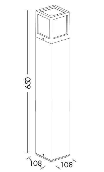 Литой алюминиевый светодиодный светильник Rossini Illuminazione Oliver ARCH-00008681 - Вид №5