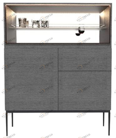 HC28 Cosmo Буфет из дерева со встроенной подсветкой Rita 51c010