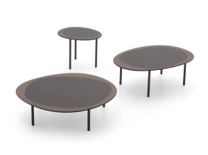 Журнальный столик из закаленного стекла