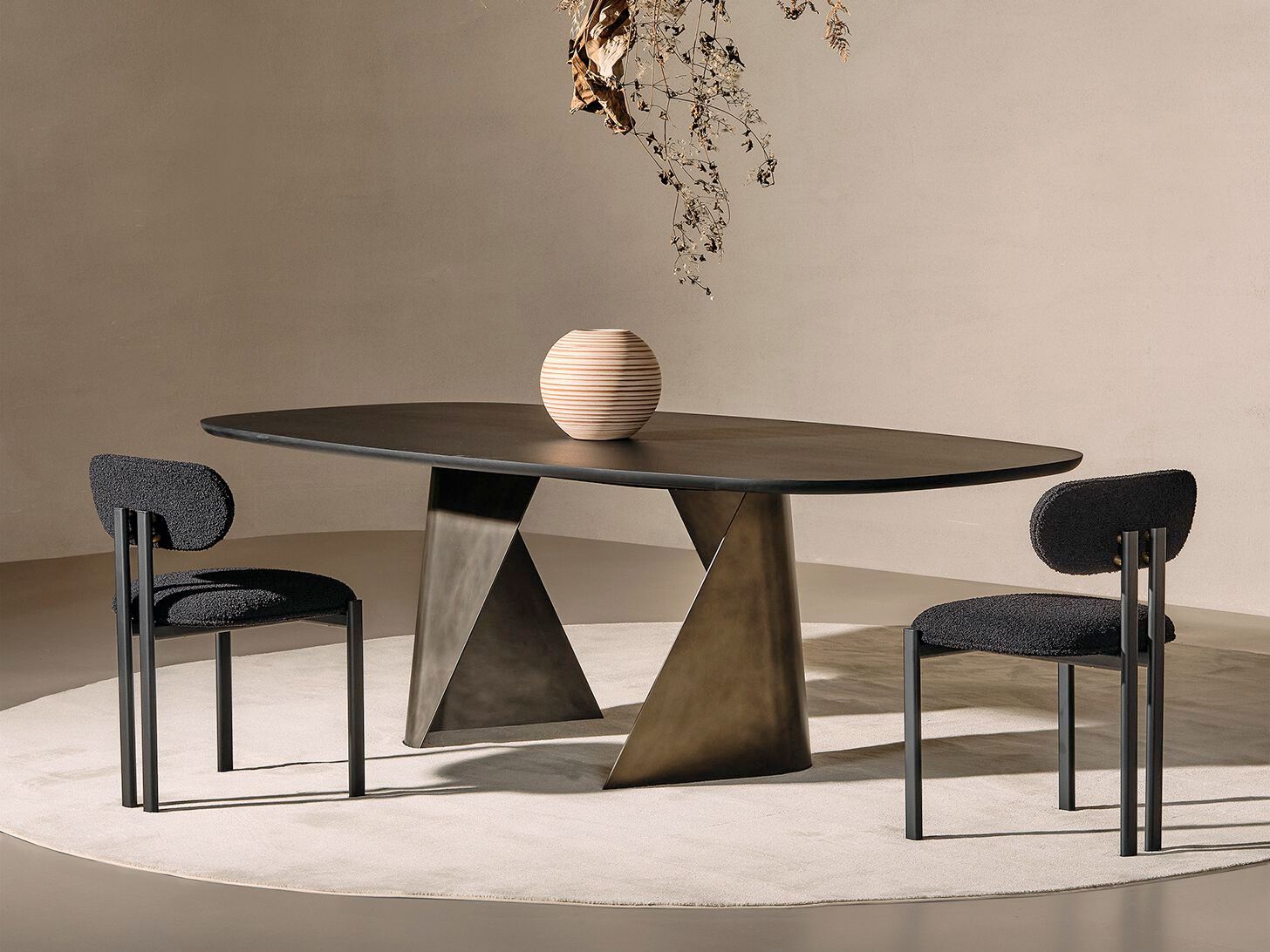 Металлический мягкий стул Naturedesign Home ARCH-00060837 - Вид №4