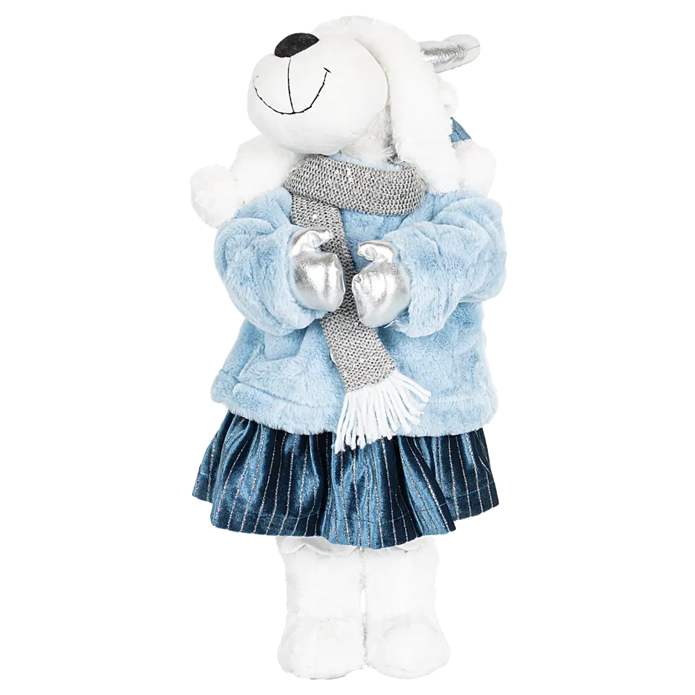 89368048 Декоративная фигура Олень девочка 20x25 см STLM-1525398 Santreyd Christmas - Вид №3