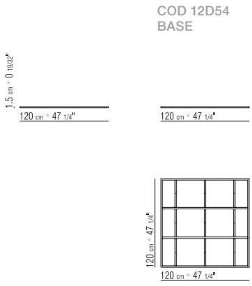 Flexform Модульный металлический книжный шкаф с кожаными ящиками Infinity sun-id-1402703 - Вид №4