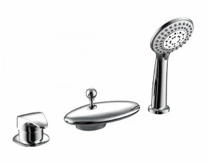 Встраиваемый смеситель на 3 отверствия NIAGARA F5140197CP-RUS bravat