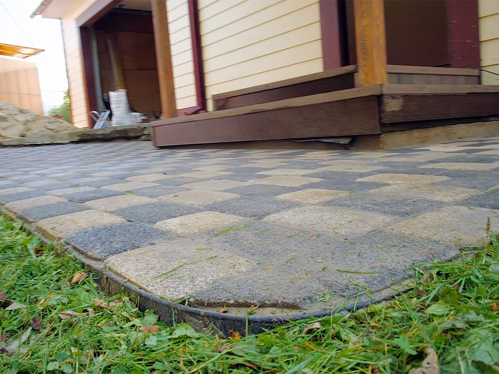 Бордюр "Стафф" 100 мм, длина 2 м ГеоПластБорд GPBST-25 - Вид №6