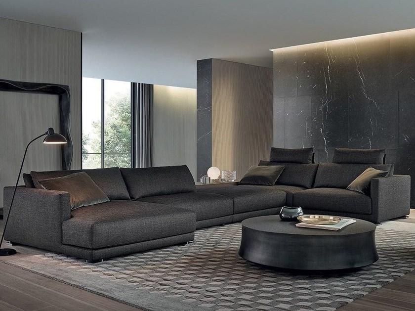 Poliform Модульный угловой диван из ткани Bristol sun-id-1376240 - Вид №11