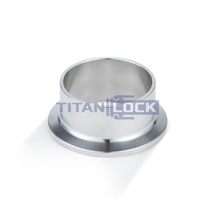 Штуцер CLAMP под приварку DN125 нерж. 316, DIN TL125CLW TITAN LOCK  - Вид №2