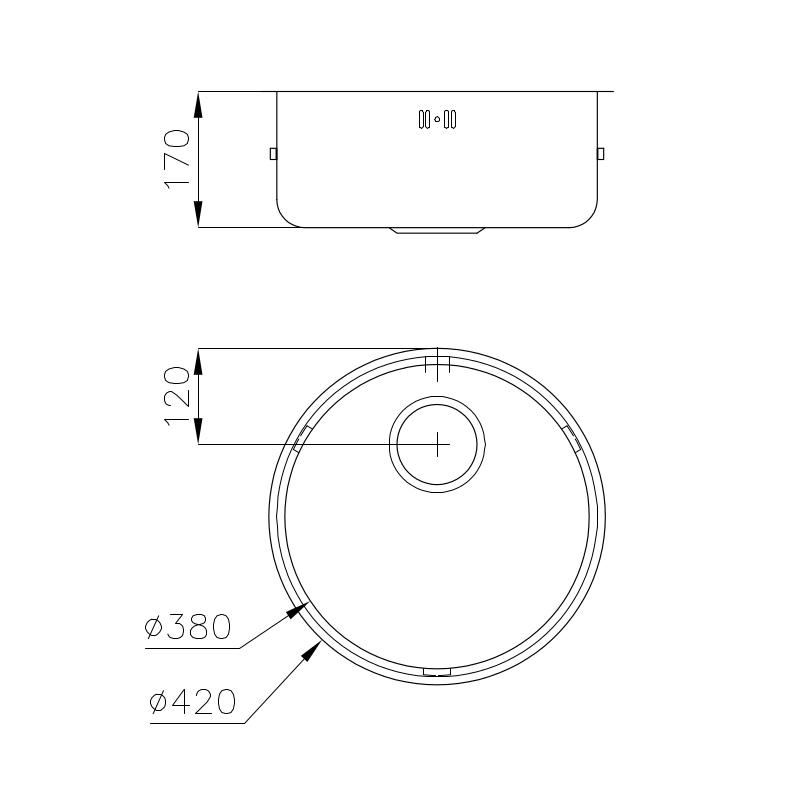 1110060 Мойка Circolari 1110 060 Fosterspa  - Вид №1