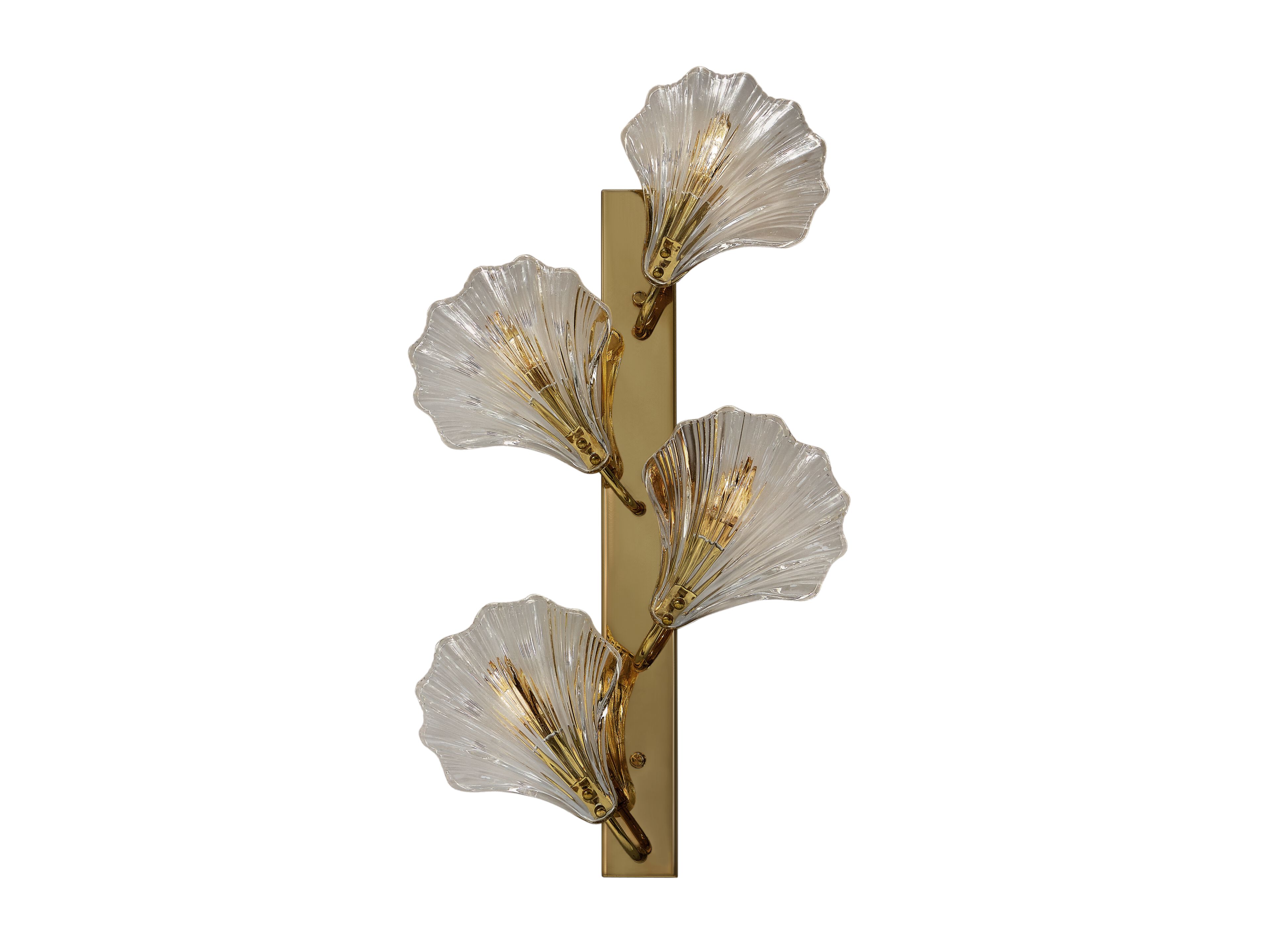 Настенный светильник из латуни и стекла K-Lighting Concha ARCH-00050175