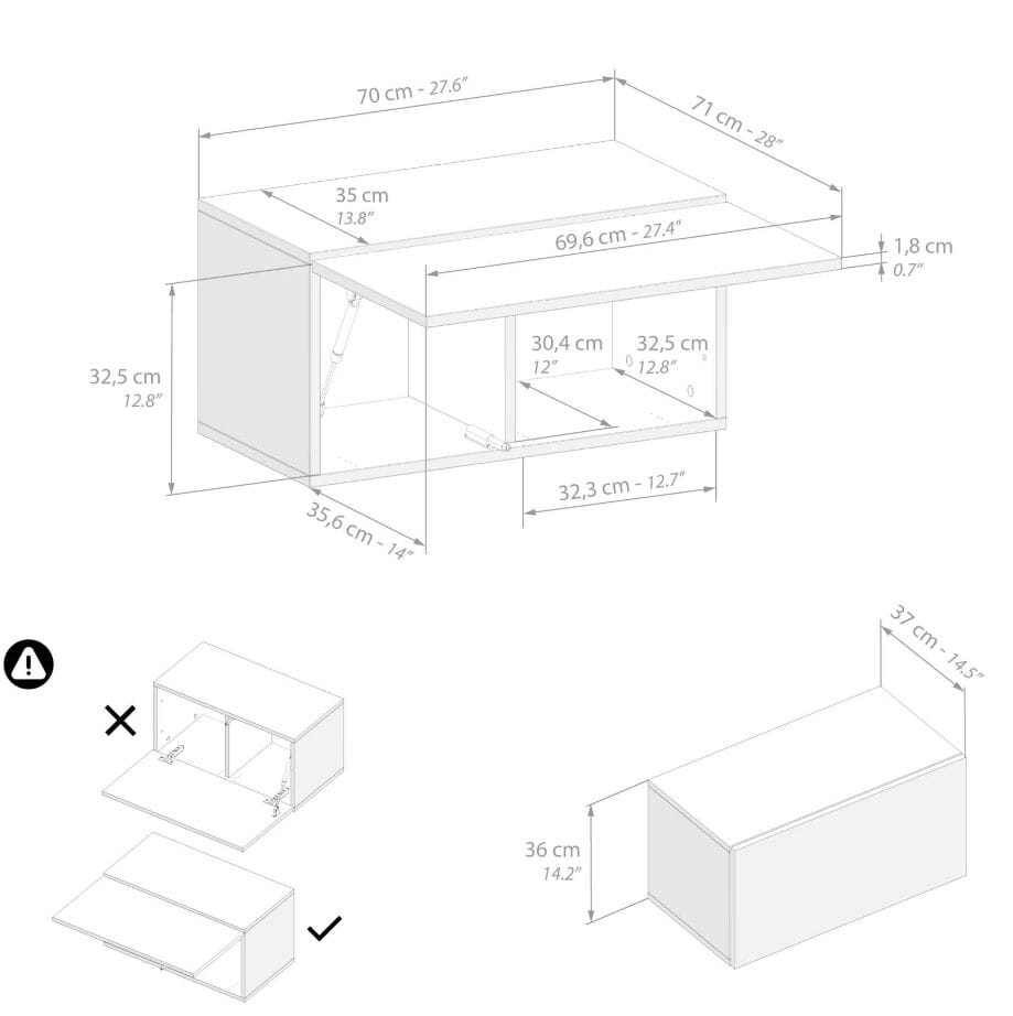Модульная оборудованная стена установленная стеной в меламинированном Mobili Fiver Easy ARCH-00044646 - Вид №74