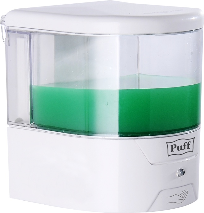 1402.113 Автоматический дозатор для жидкого мыла пластиковый 8181 PUFF  - Вид №1