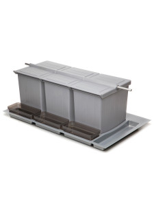 Система сортировки мусора Omega Top 900/47 Metallic Grey NAVAKO
