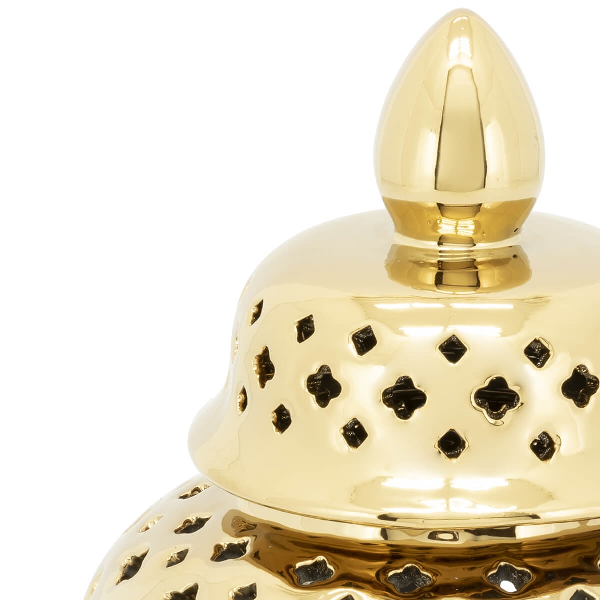 200836-02 ABHIKA ВАЗА MING CROSS SILVER  - Вид №1