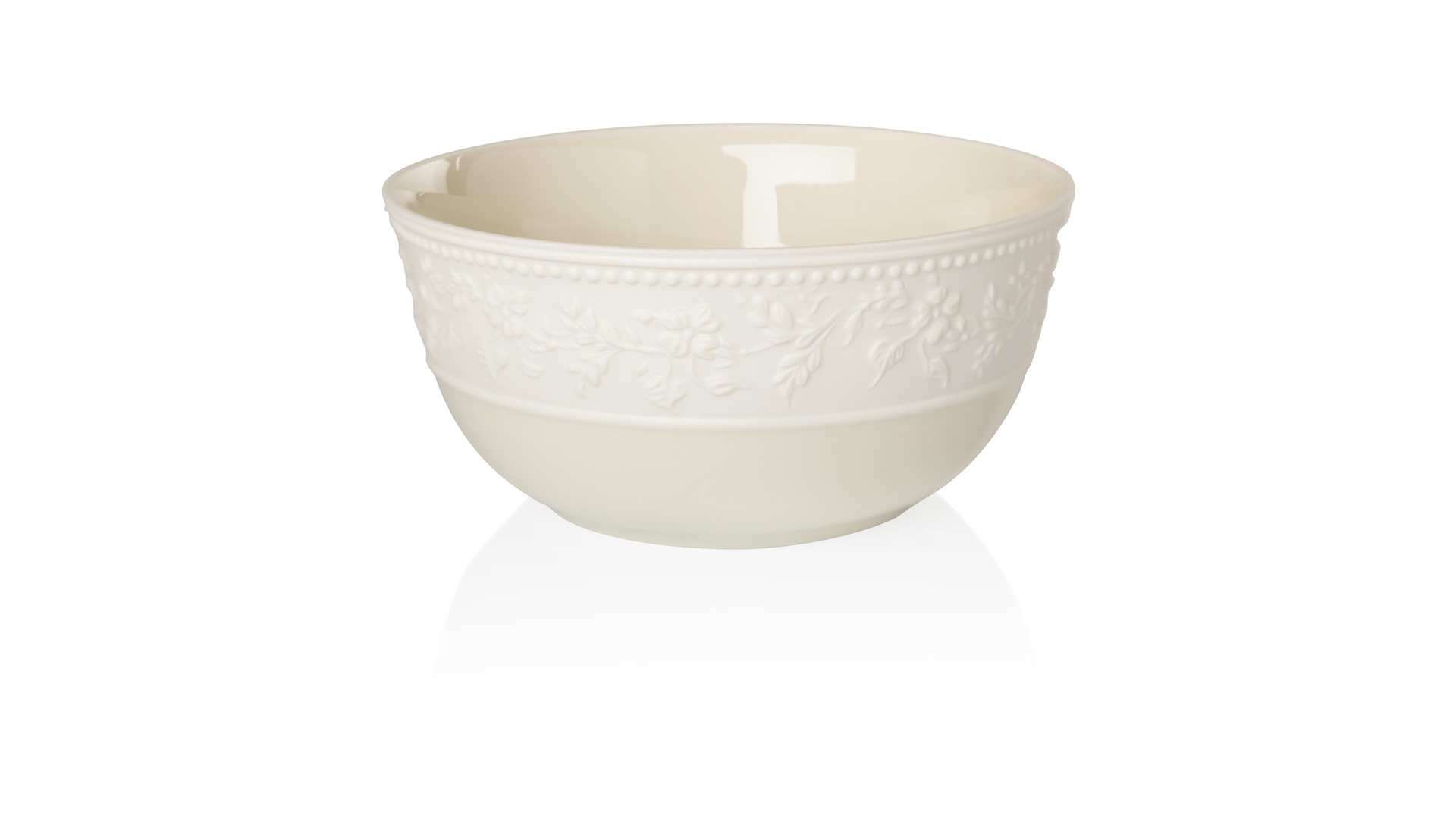 10655589 JL Coquet Сервиз столовый "Джорджия Айвори" на 6 персон 34 предмета Фарфор  - Вид №8