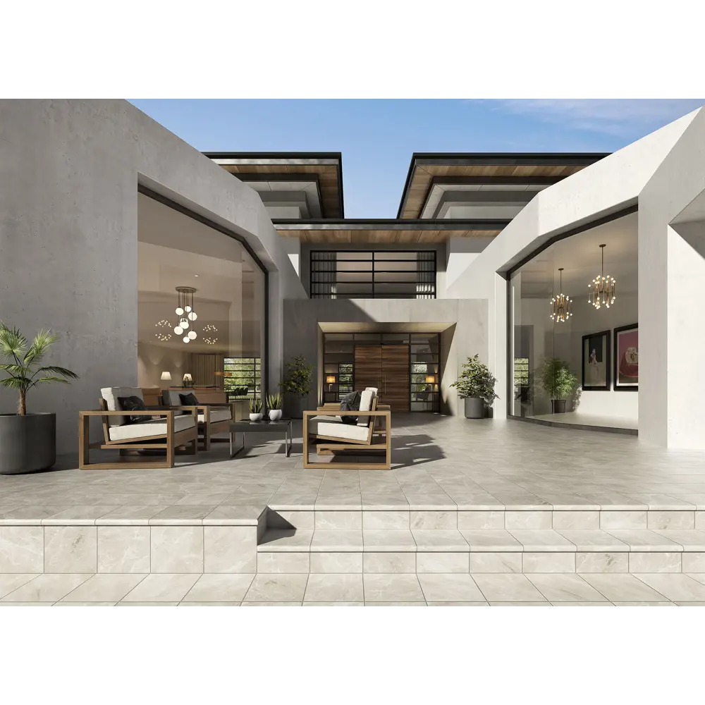 Santreyd Ступень угловая Nevada Limestone 33×33 см бежевая 88945136 STLM-0947142 - Вид №3