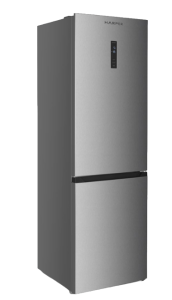 9197174 Холодильник с морозильником   Harper RH5559B серебристый