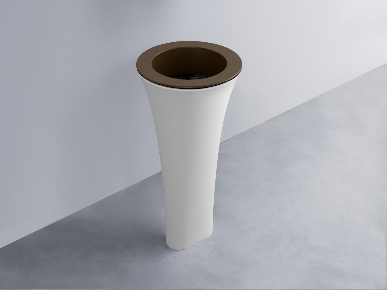 AMLA45-CA+AMPILT-N+AMCOLT-BL Раковина Amedeo Tondo отдельностоящая cielo Enjoy + Amedeo Ceramica Cielo