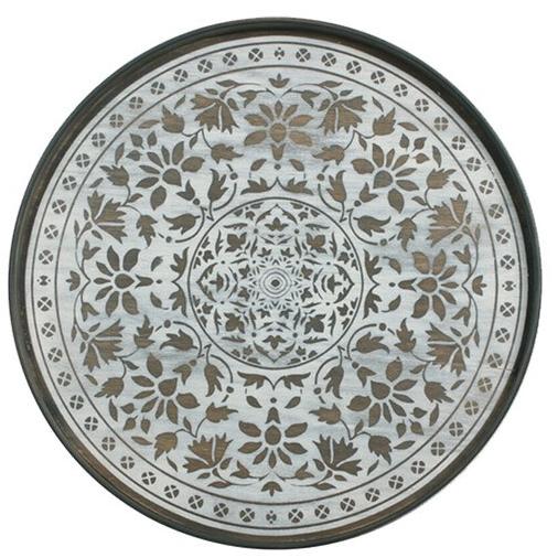 Ethnicraft Круглый деревянный поднос Classic 20336 - Вид №1