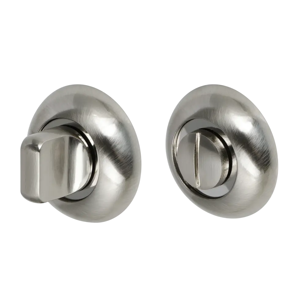 Накладка-фиксатор EDSON для межкомнатных дверей в стиле никель 85165124 STLM-0059265