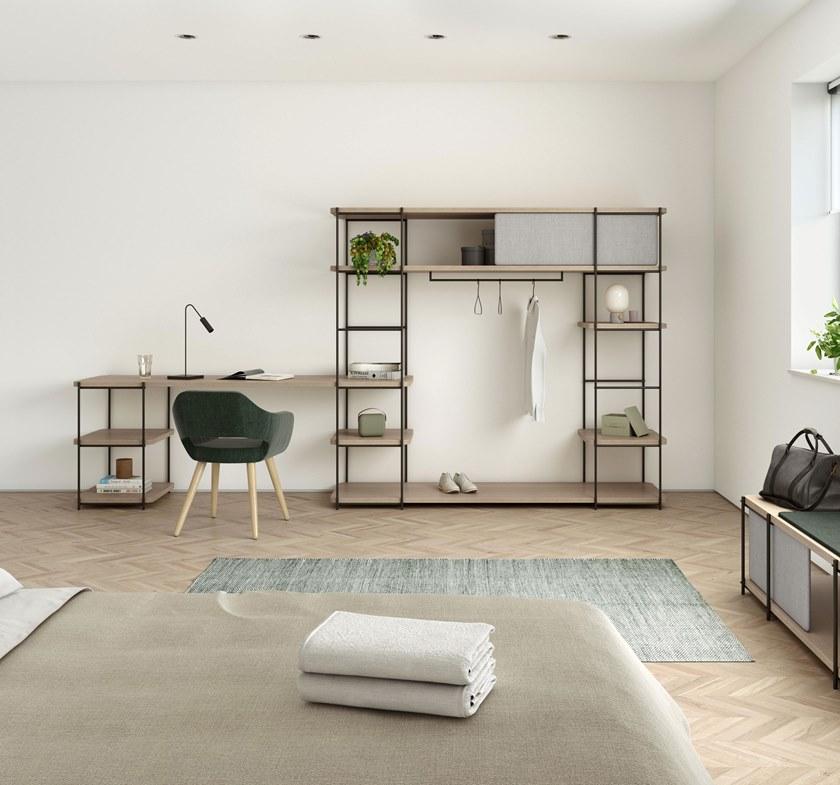 Momocca Модульный книжный шкаф с письменным столом Julia Jo05 - Вид №2