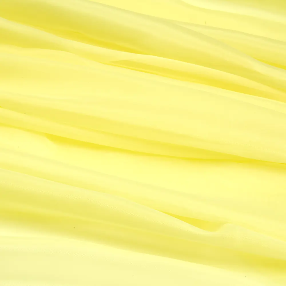 Тюль на ленте с утяжелителем Капри 250x260 см цвет желтый MIAMOZA STLM-2131492 - Вид №2