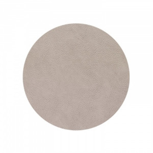 990226 HIPPO warm grey подстановочная салфетка круглая, диаметр 40 см, толщина 1,6 мм;LIND DNA