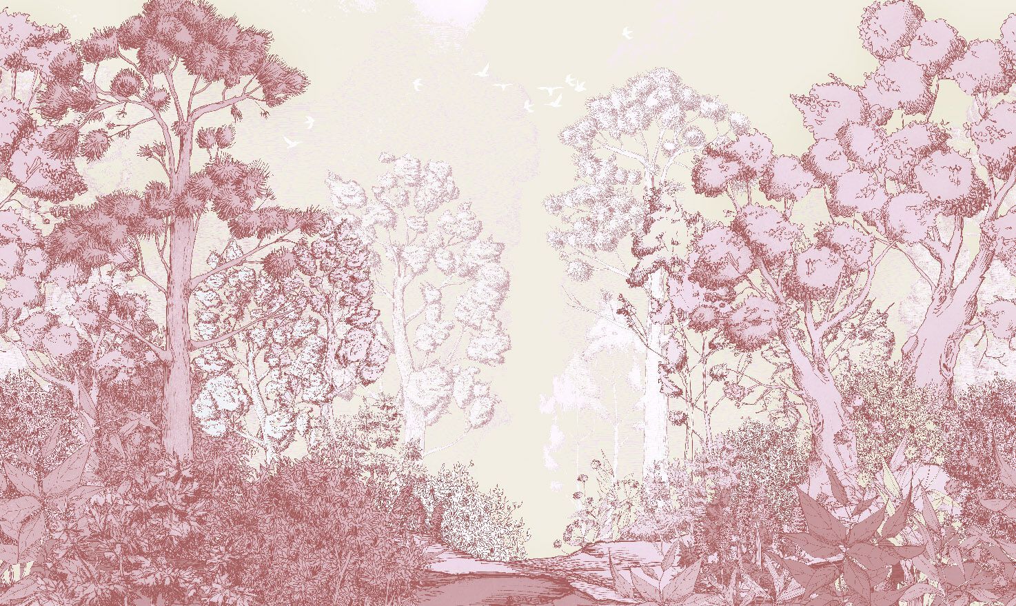 Обои с цветочными мотивами Jannelli&Volpi SUMI-E ARCH-00039703 - Вид №5