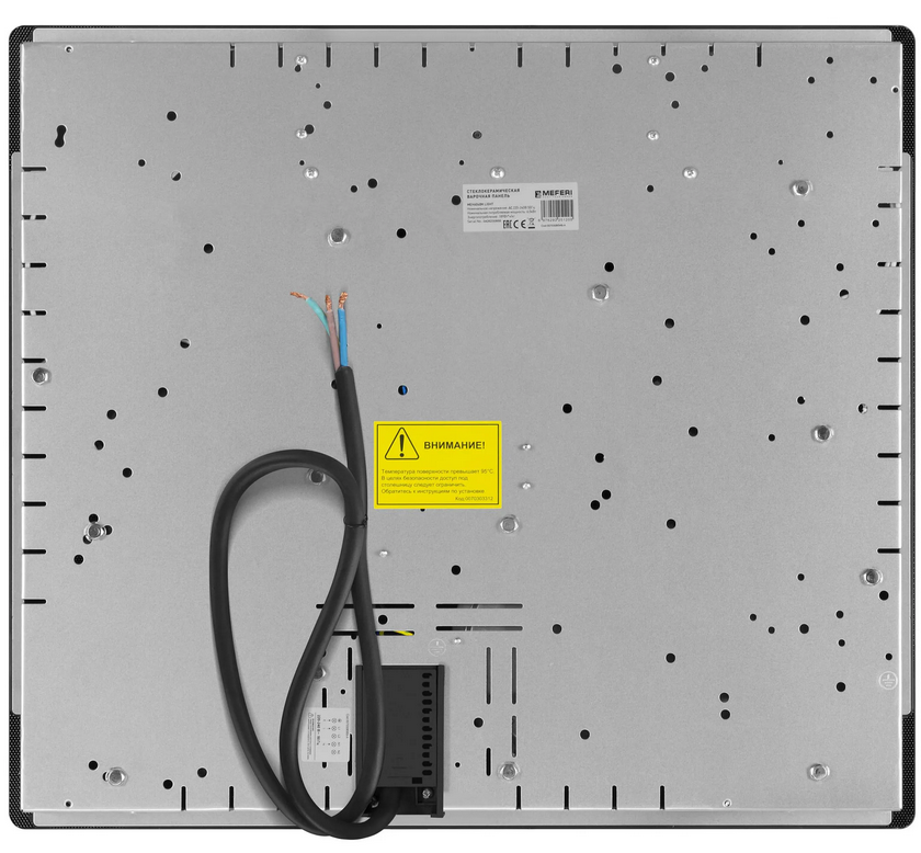 9168761 Электрическая варочная поверхность Meferi MEH604BK LIGHT STDN-0023134 - Вид №6