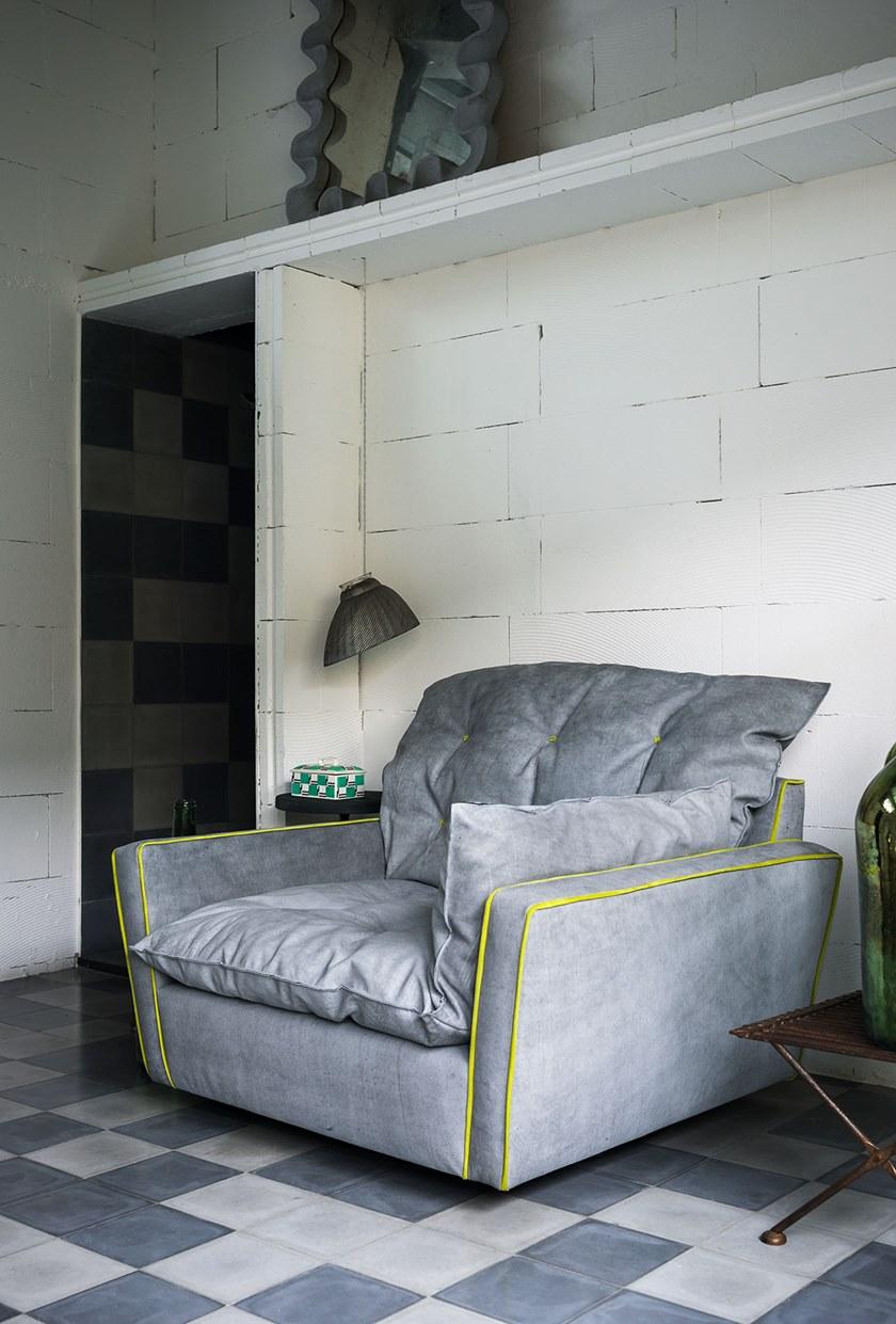 BAXTER Поворотное кожаное кресло с подлокотниками Sorrento sun-id-1422254 - Вид №1