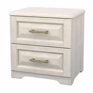 Тумбочка прикроватная белая с выдвижными ящиками "Эдем" DREAMLINE ЭДЕМ 173543 Белый