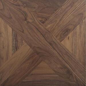 Модульный паркет Goodwin Art Американский W1 Коричневый Мербау Натур (Гладкая) 450х450 мм.