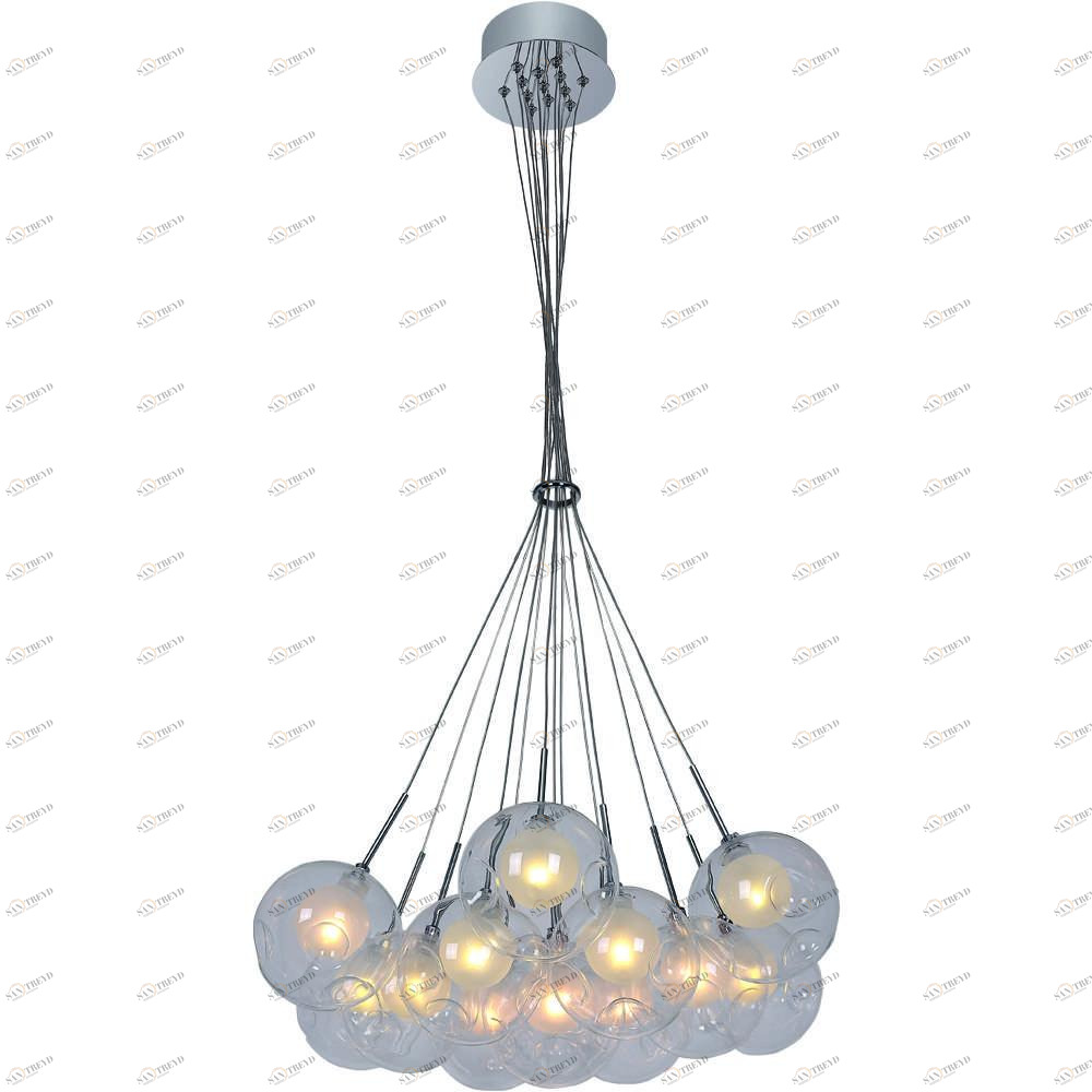 Подвесная люстра Divinare Grappolo 7720/02 SP-13 DIVINARE ДИЗАЙНЕРСКИЕ, GRAPPOLO, ШАР 074971 Хром 