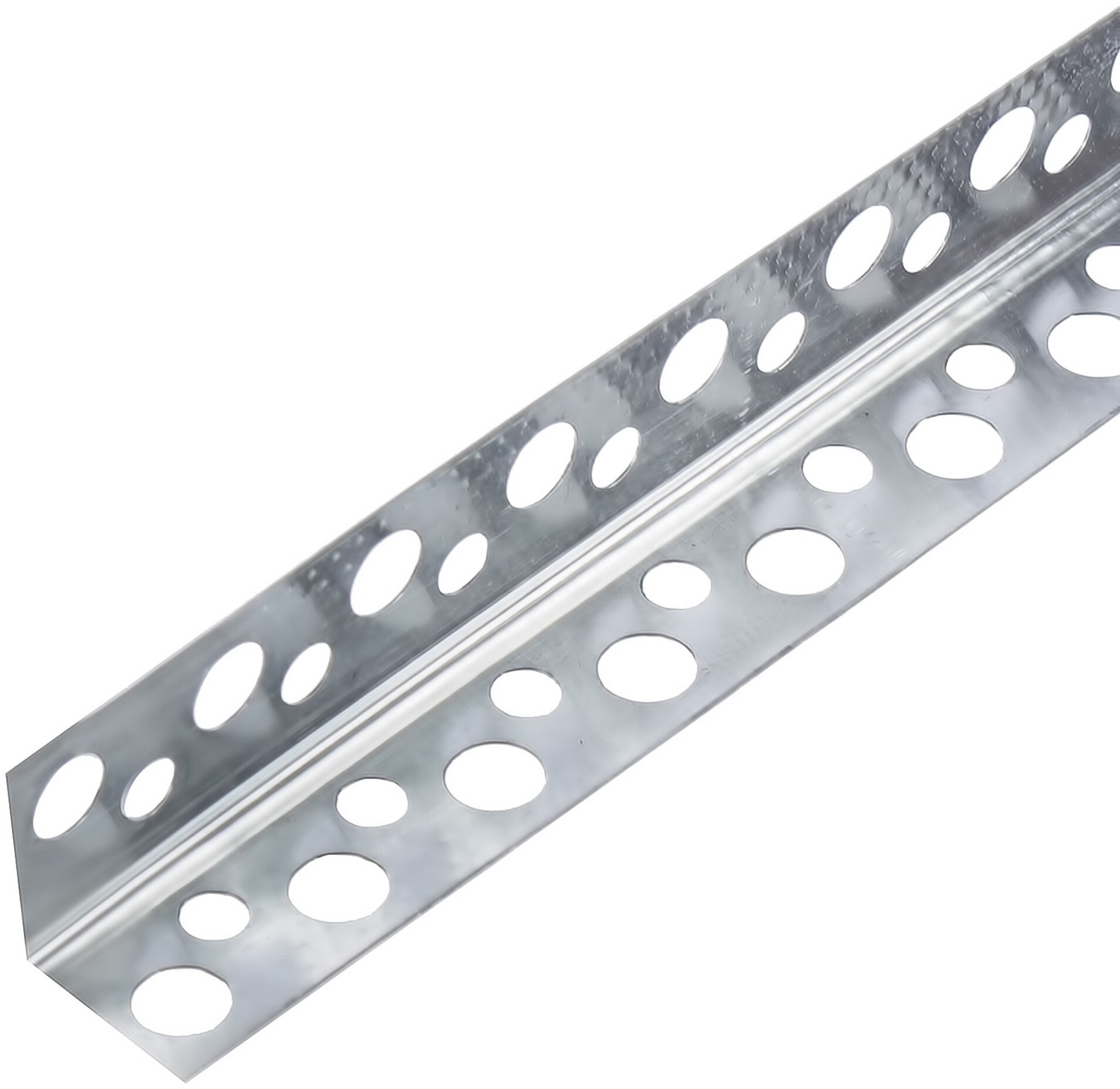13087117 Угол алюминиевый перфорированный 20x20x3000 мм, 0.27 мм STLM-0002777 Santreyd