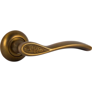 Комплект дверных ручек 12L 100, без запирания, цвет кофе