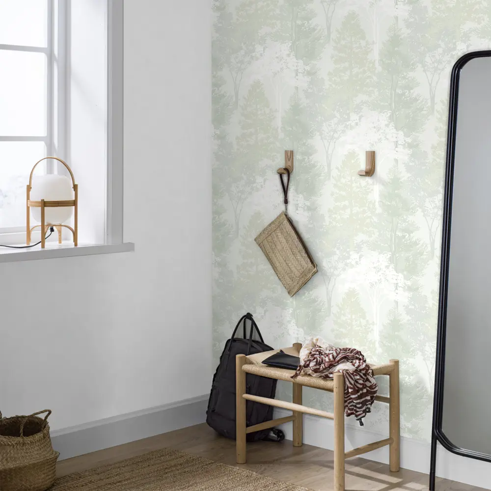 Обои флизелиновые Erismann Пленэр зеленые 1.06 м 61065-04 STLM-2004774 - Вид №2