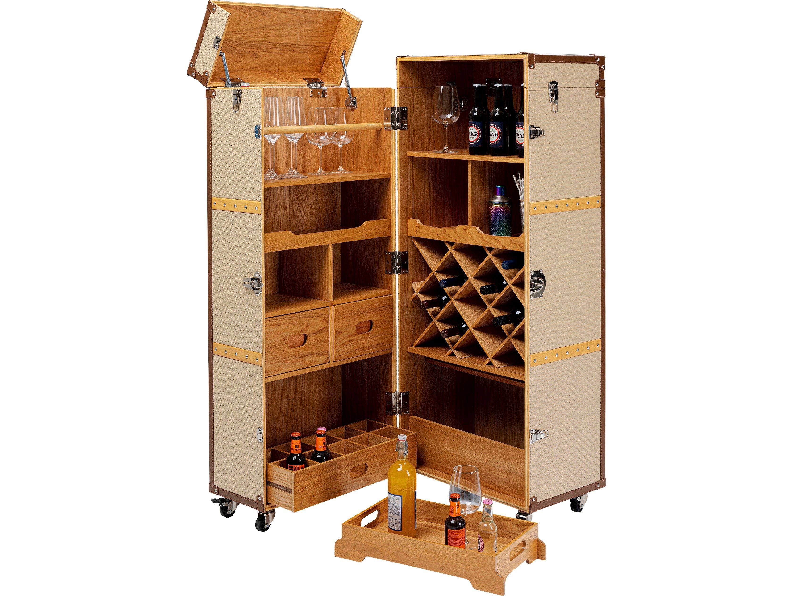 МДФ бар мобильный на колесах KARE Design Венеция ARCH-00049393