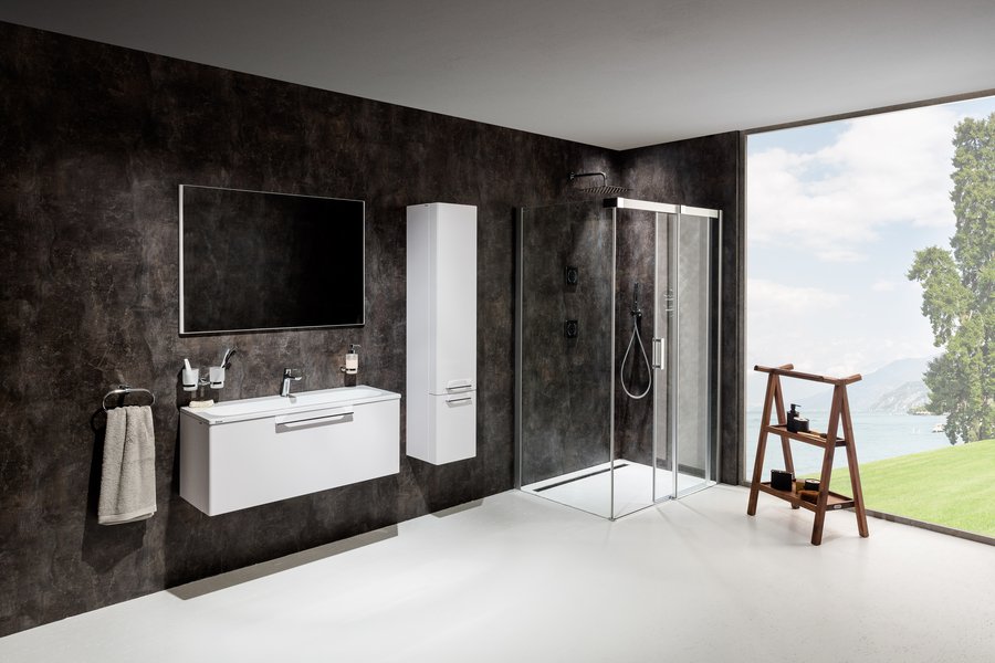 MSDPS-110/80 L блестящая+транспарент Ravak 0WLD4C00Z1 - Вид №4